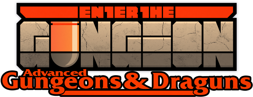 Did You Manage To Enter The Gungeon When It First Released - Enter The Gungeon Logo Clipart (1108x369), Png Download