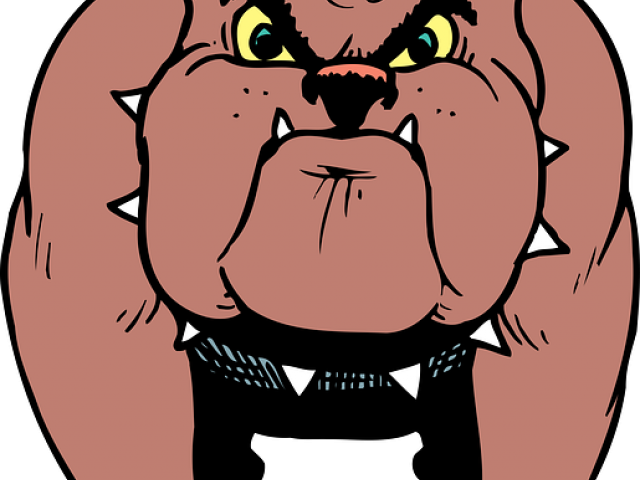 Mean Dog Clipart - Dog That Barks Doesn T Bite Meaning - Png Download (640x480), Png Download