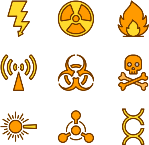 Danger Sign Clipart (600x564), Png Download