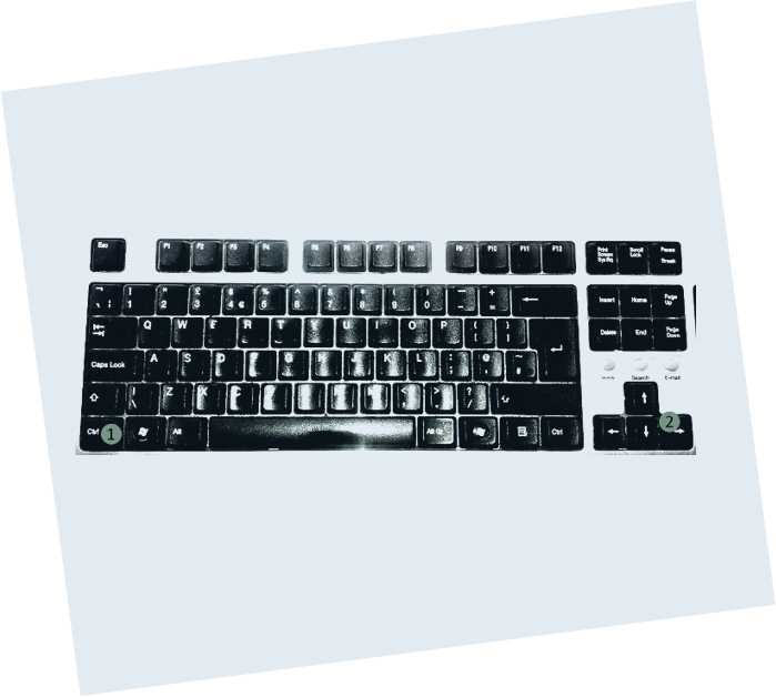 The Very Best Excel Keyboard Shortcuts - Metoo Zero Mechanical Keyboard English Clipart (699x628), Png Download