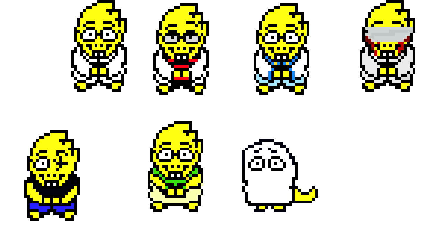 Alphys Au Clipart (1500x830), Png Download