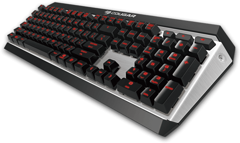 Cougar Attack X3 Mechanical Gaming Keyboard Review - Cougar Attack X3 Clipart (800x489), Png Download