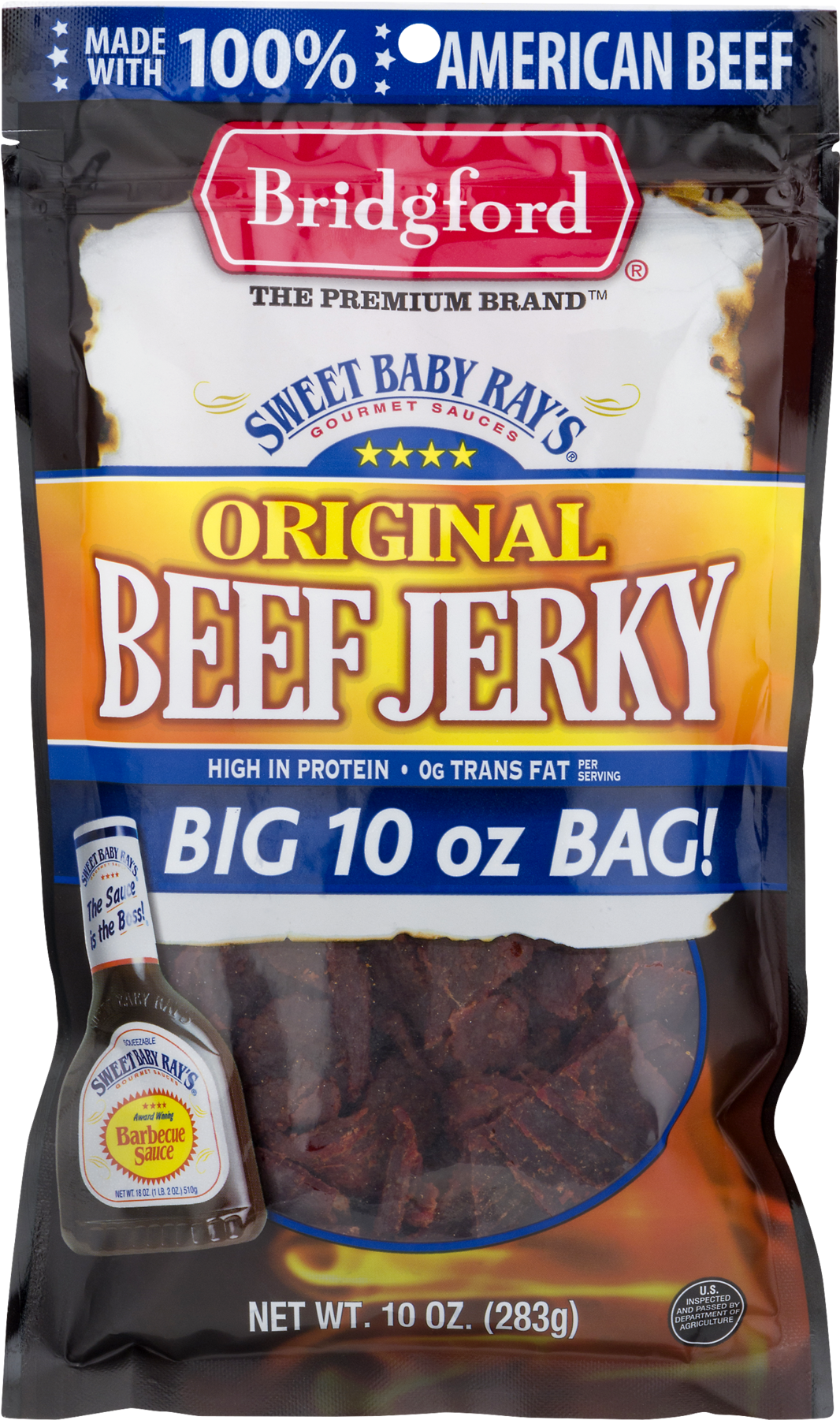 Sweet Baby Ray's Beef Jerky Flavors Clipart (1800x1800), Png Download