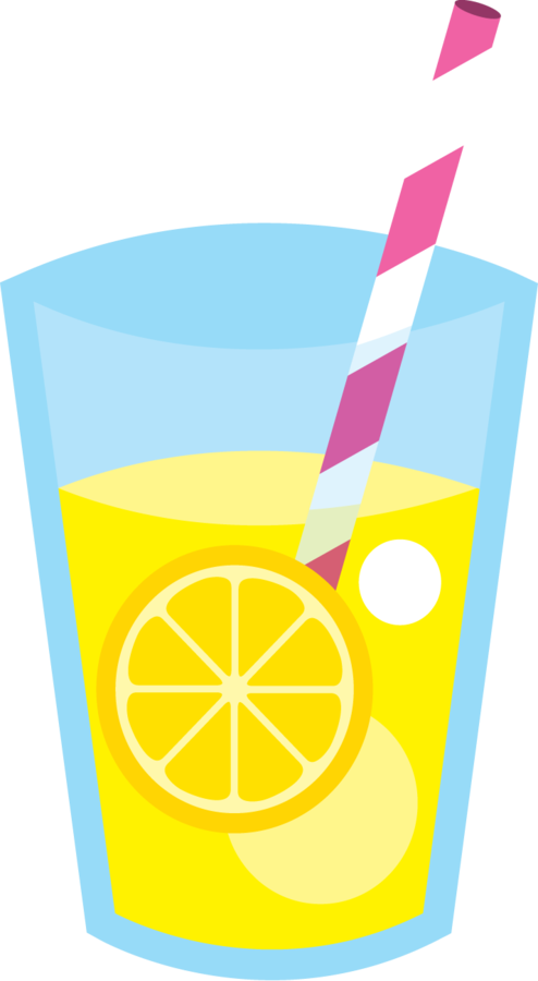 Glass Of Lemonade - Picnic Lemonade Clip Art - Png Download (494x900), Png Download