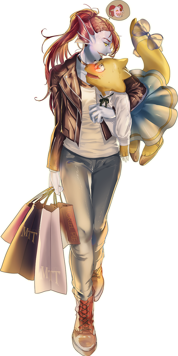 Alphys X Undyne - Cartoon Clipart (732x1467), Png Download