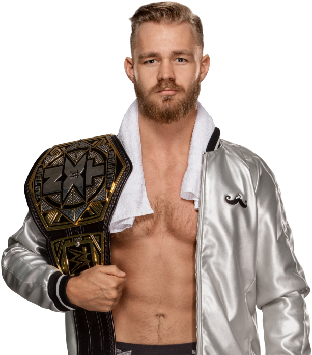 Post By Crappler El 0 M On Jul 3, 2018 At - Wwe Moustache Mountain Nxt Tag Team Champions Clipart (613x697), Png Download