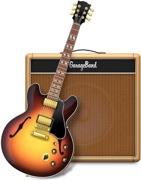 Garageband 4 - Apple Garageband Logo Clipart (630x630), Png Download