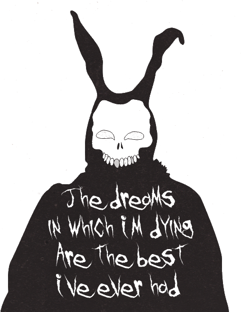 Dream, Donnie Darko, And Quotes Image - Illustration Clipart (496x632), Png Download