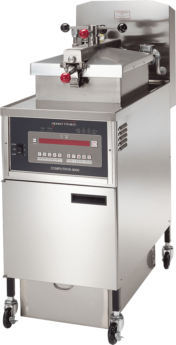 Pfe - Henny Penny Pressure Fryer Clipart (786x1380), Png Download