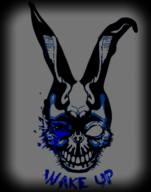 #frank From Donnie Darko - Donnie Darko Frank Tattoo Clipart (531x672), Png Download