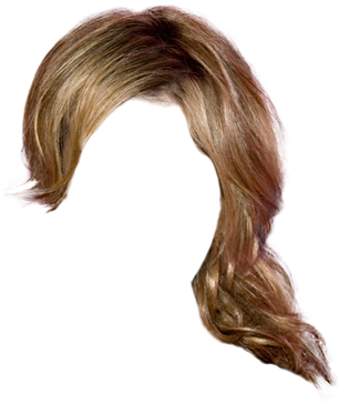 Lace Wig Clipart (521x625), Png Download