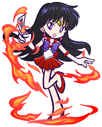 Sailor Mars - ぷ よく え セーラームーン Clipart (1008x578), Png Download