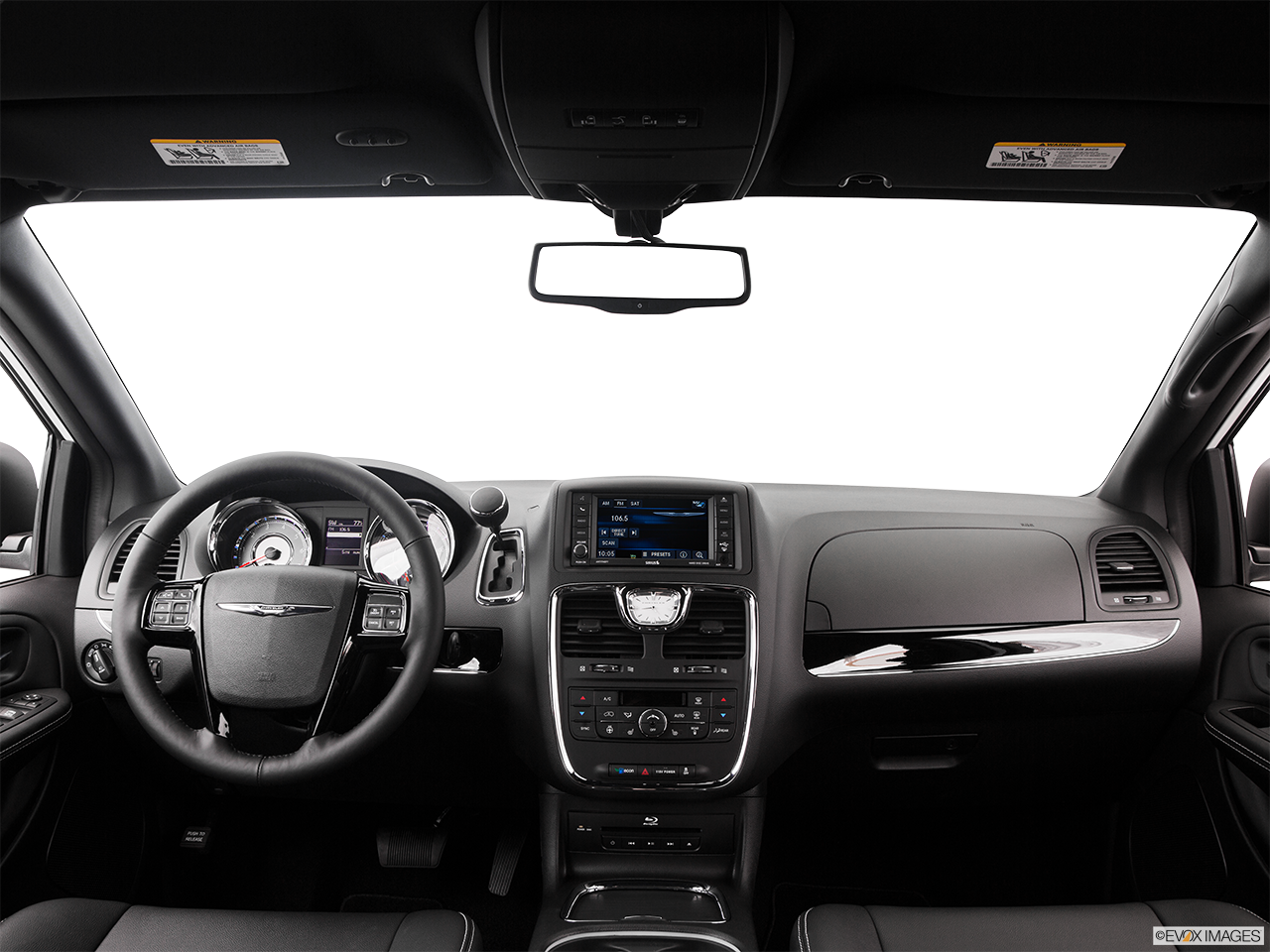 Interior View Of 2016 Chrysler Town And Country In - 2018 Dodge Journey Orange Clipart (1280x960), Png Download