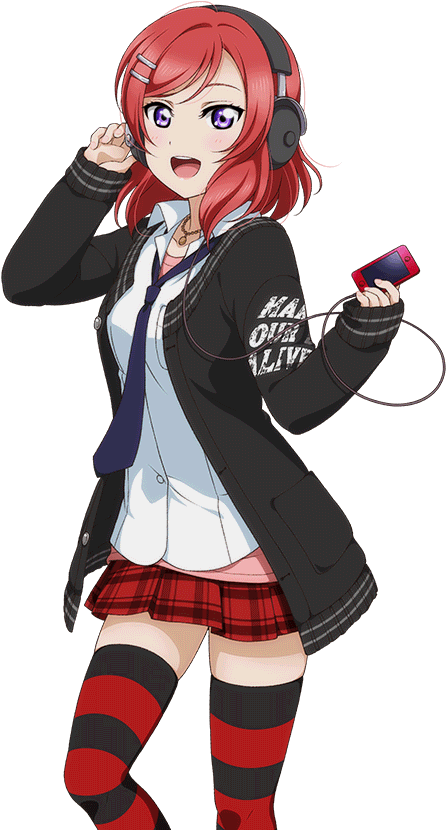 Not Idolized - Maki Nishikino Cards Transparent Clipart (1024x1024), Png Download
