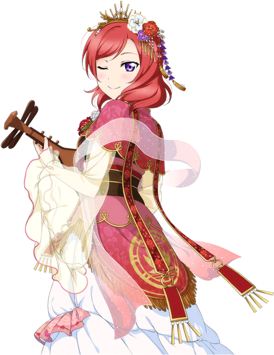 Love Live School Idol Project Picture - Maki Seven Lucky Gods Clipart (900x900), Png Download