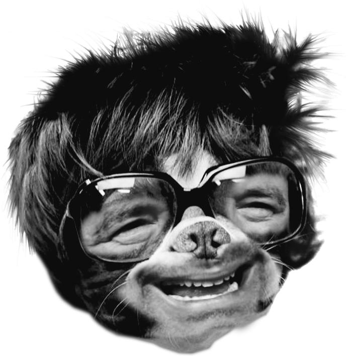 [ Img] - Monochrome Clipart (692x708), Png Download