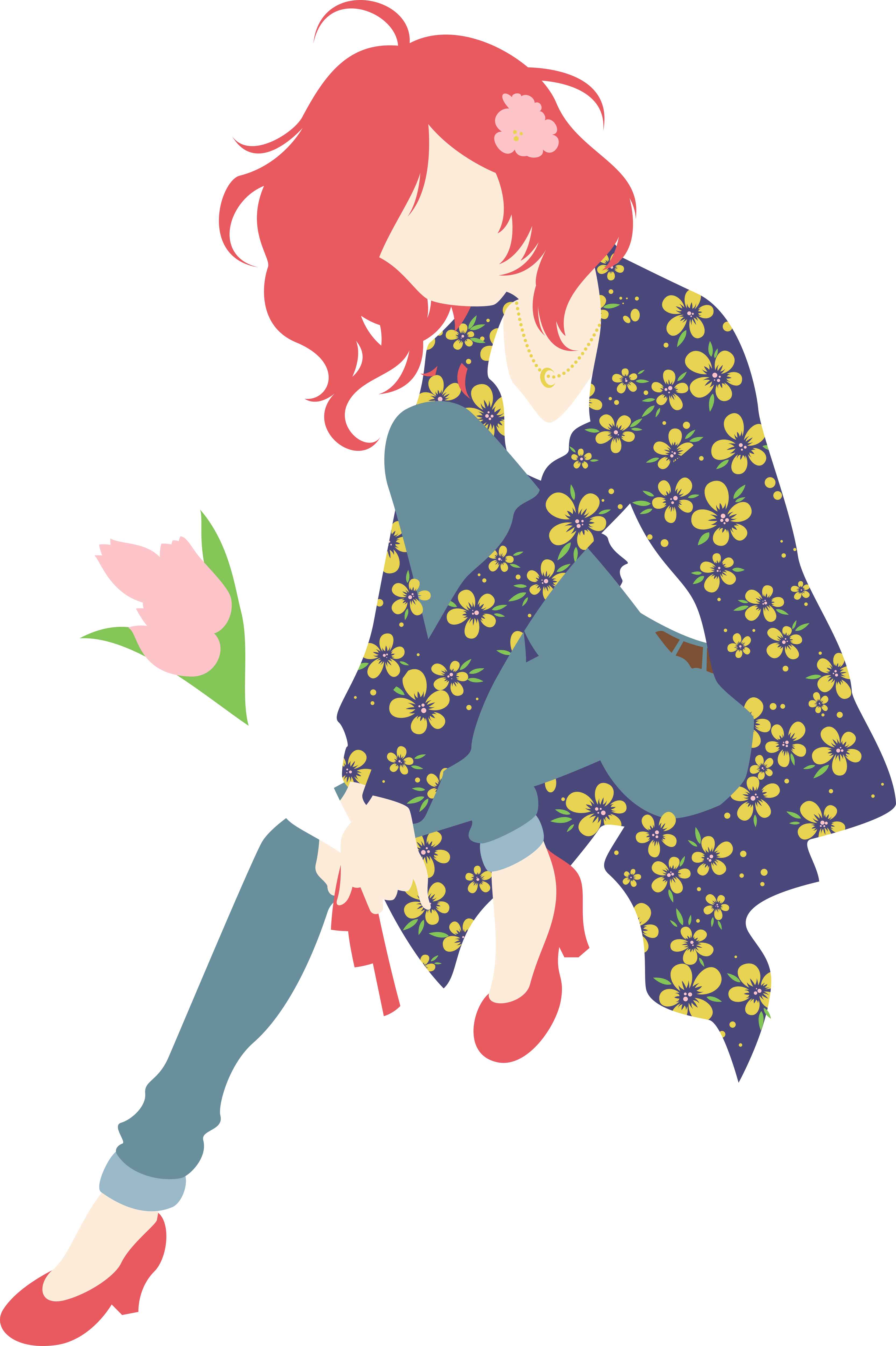 Maki Nishikino - Illustration Clipart (3331x5001), Png Download