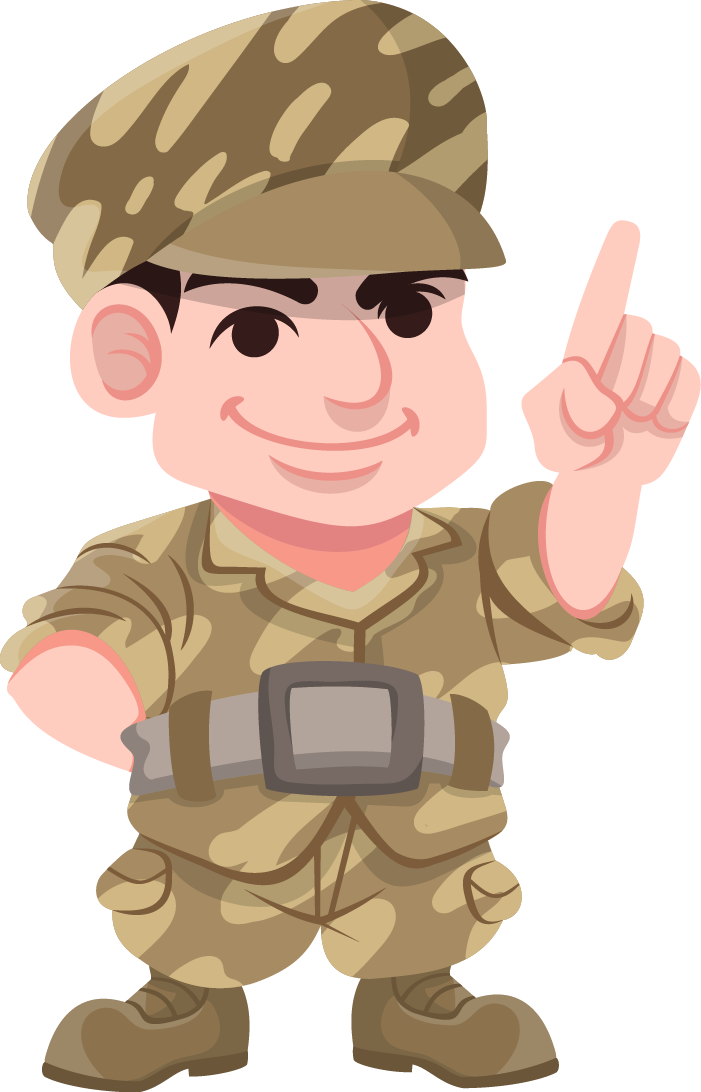 Best Images About Free Soldier Clip Art 122kb - شخصيات 3d للتصميم كرتونية - Png Download (701x1092), Png Download