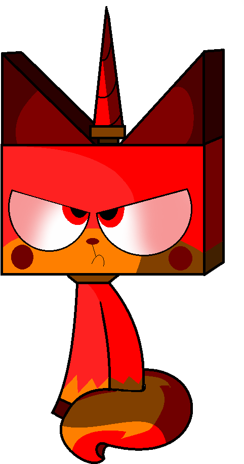 Angry Kitty The Lego Movie Clipart (508x958), Png Download