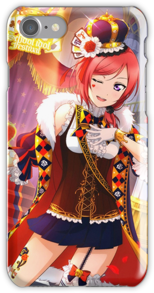 Love Live Maki Nishikino/kotori Minami Iphone 7 Snap - Love Live Magician Card Clipart (750x1000), Png Download