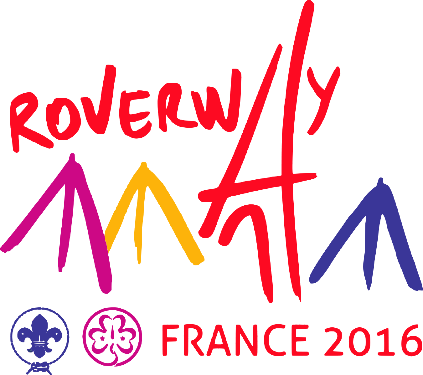 Roverway 2016 Logo - World Association Of Girl Guides And Girl Scouts Clipart (1351x1198), Png Download