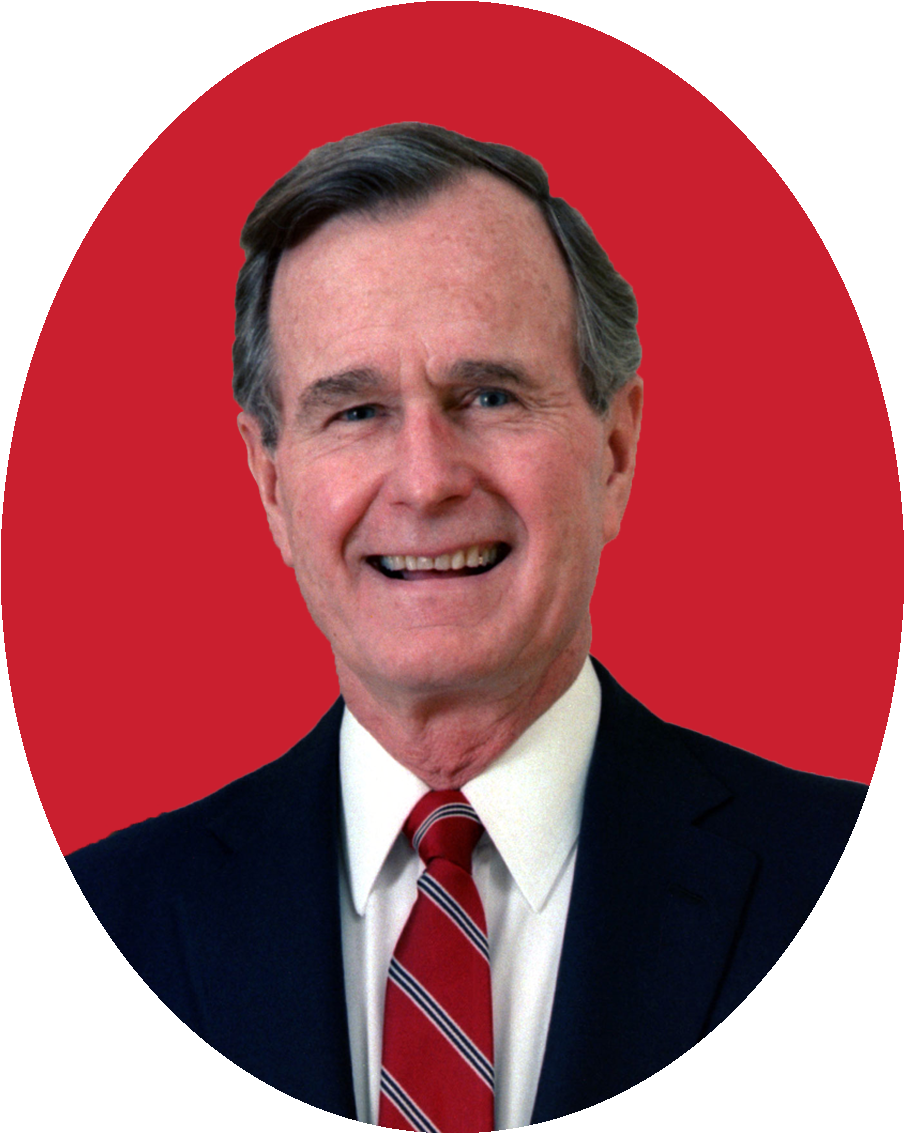 1992 Republican National Convention - George Hw Bush Clipart (935x1170), Png Download