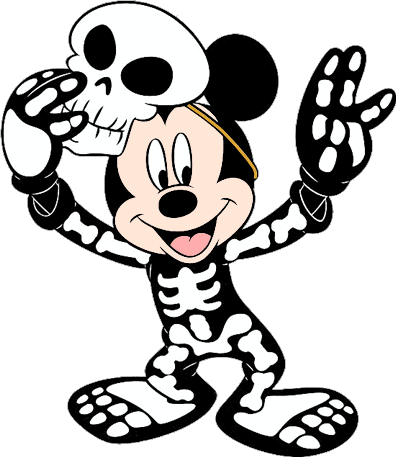 #mickeymouse #mickey #halloween #disney #halloweenmickey - Mickey Mouse Halloween Clip Art - Png Download (396x457), Png Download