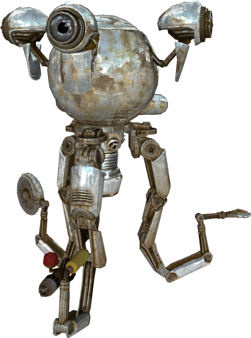 Mister Handy - Military Robot Clipart (900x1200), Png Download