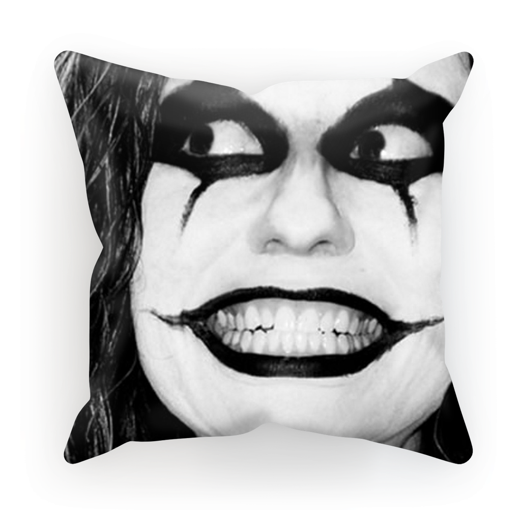 Scary Clown Face Cushion - Crazy Women Clipart (1024x1024), Png Download