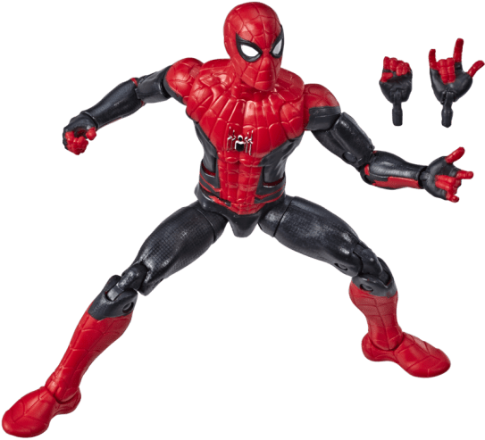 Far From Home Mcu Molten Man Baf - Spider-man Clipart (592x592), Png Download