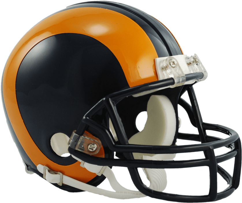 Los Angeles Rams Football Helmet - Los Angeles Rams Clipart (900x812), Png Download