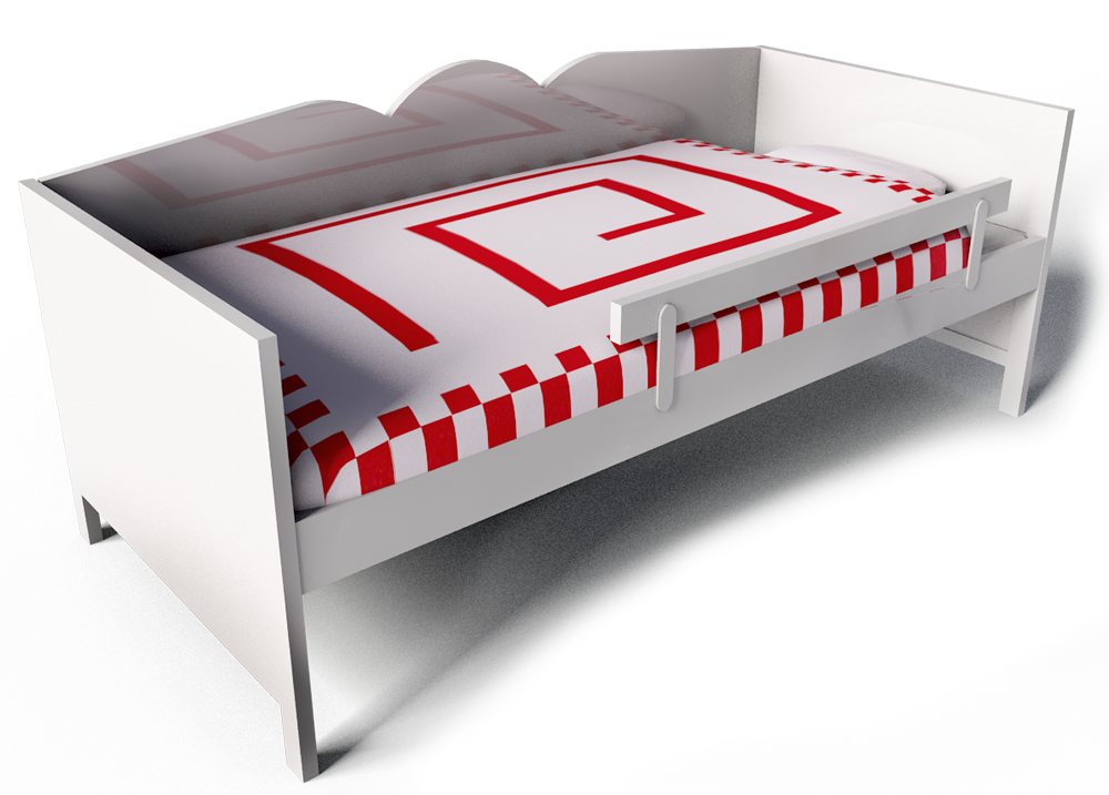 Bed Frame Clipart (1000x717), Png Download