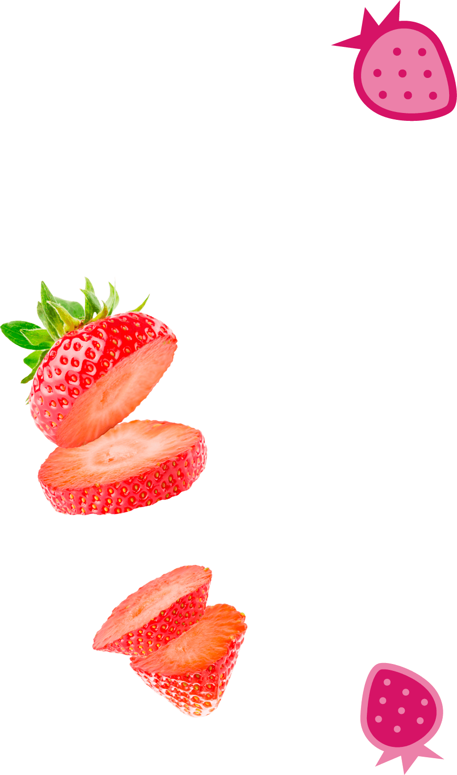 Ice Cream With Mochi - Strawberry Bits Png Clipart (928x1571), Png Download