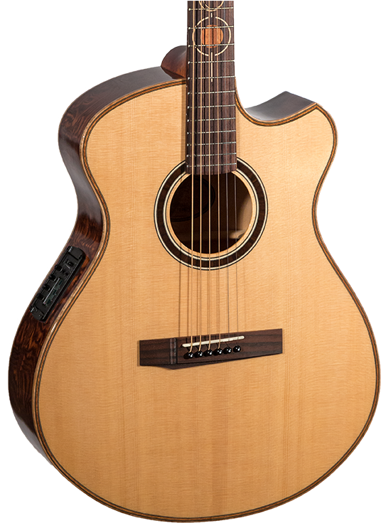 Freja 142 Nat - Lag Acoustic Guitar T100 Clipart (600x750), Png Download