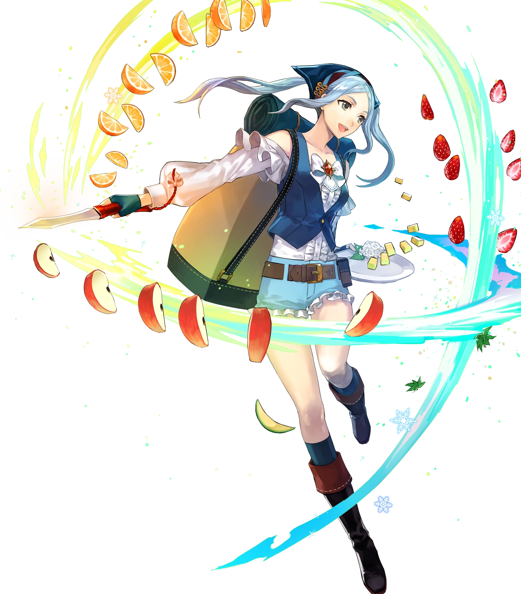 Anime, Intelligent Systems, Fire Emblem Heroes, Flora Clipart (1684x1920), Png Download