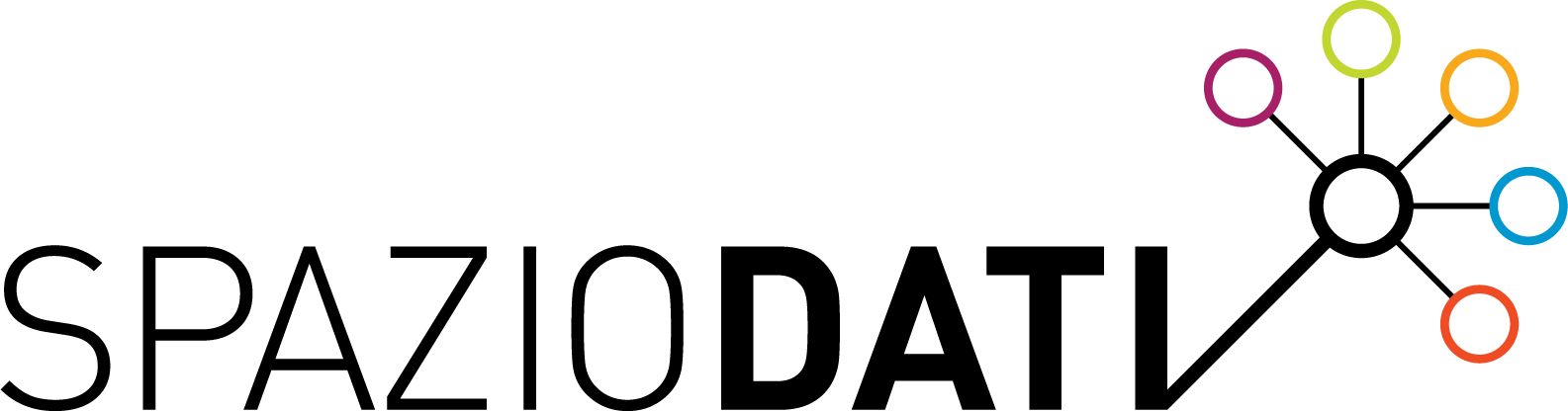 Spaziodati - Spaziodati Logo Clipart (1585x416), Png Download
