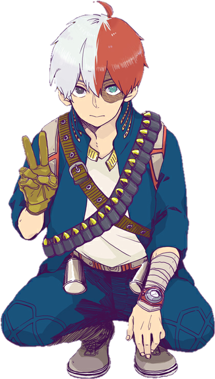 Anime Png Boku No Hero Clipart (600x759), Png Download