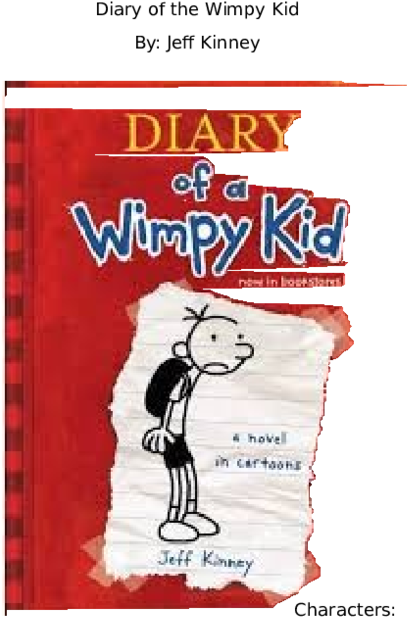 Docx - Diary Of A Wimpy Kid 1 Pdf Clipart (600x776), Png Download