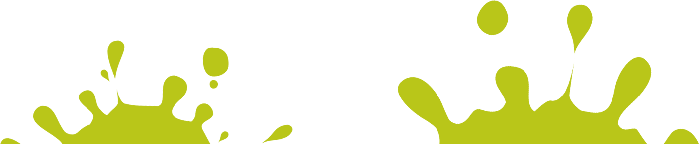 Paint Splats - Aquatics Clipart (1406x291), Png Download