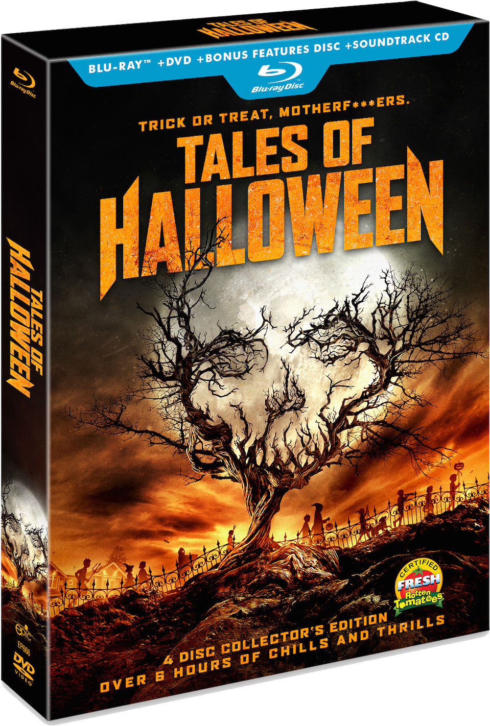 Tales Of Halloween Film Clipart (1190x1487), Png Download