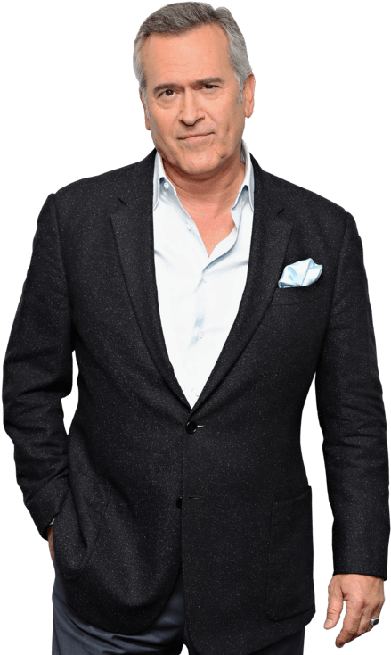 "in 2016, Masculinity Is Something That Is Kind Of - Bruce Campbell Portrait Clipart (490x736), Png Download