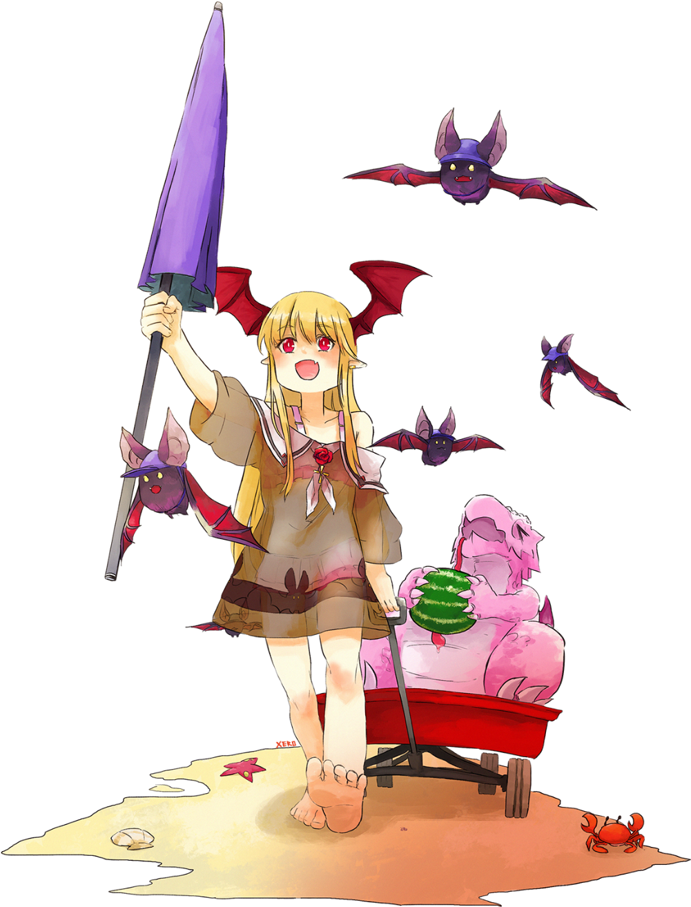 イルザ - Gbf Vampy Clipart (1076x1522), Png Download