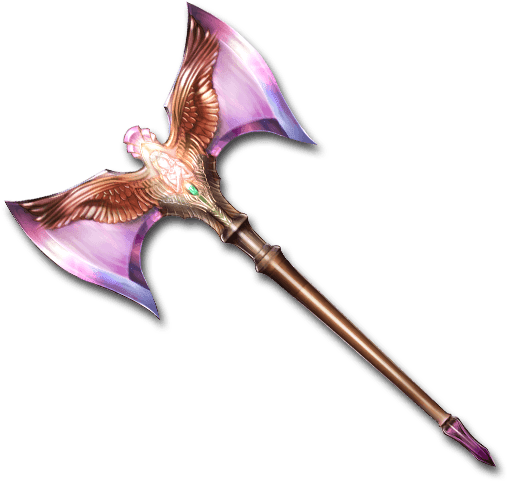 Archangel Wand - Granblue Axe Clipart (640x554), Png Download