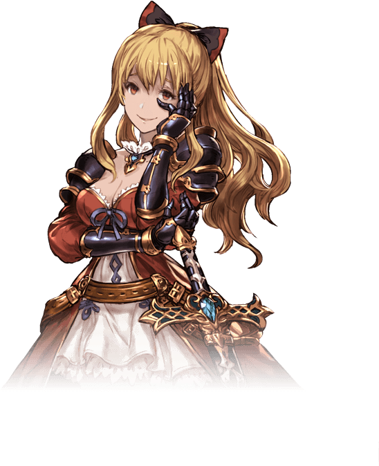 Vira Lilie - Granblue Fantasy Characters Elf Clipart (640x788), Png Download
