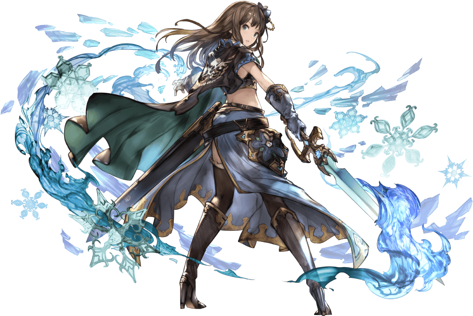 Anastasia A Minami Nitta A Miohonda A Rinshibuya B - Granblue Fantasy Graphic Archive 2 Clipart (960x800), Png Download