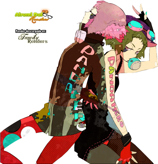 Gumi Panda Hero Render Clipart (675x675), Png Download