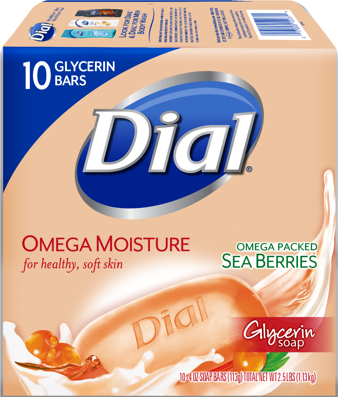 Dial Glycerin Soap White Tea Clipart (1500x1512), Png Download