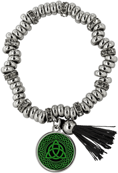 Irish Trinity Knot Piper Bracelet ☘️ - Bracelet Clipart (600x600), Png Download