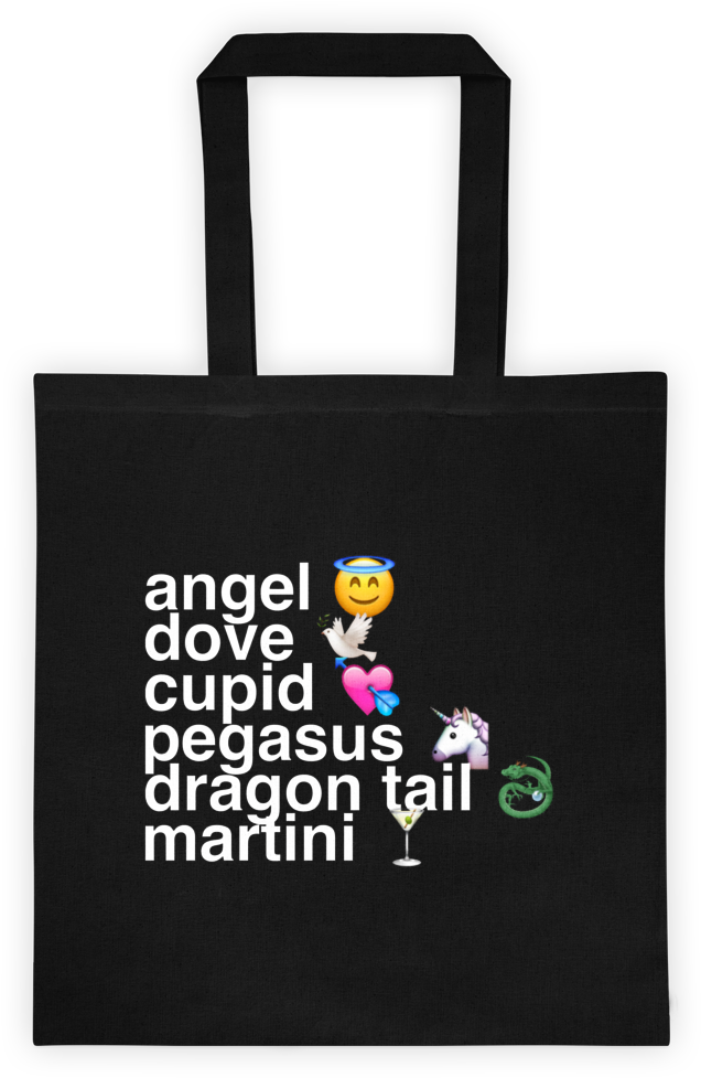 Emoji Pole Moves Tote Bag - Tote Bag Clipart (1000x1000), Png Download