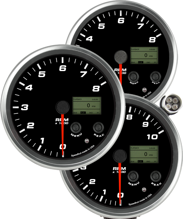 Playback Tachometer - - Tachometer Can Bus Clipart (639x764), Png Download